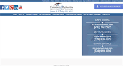 Desktop Screenshot of floridacataract.com